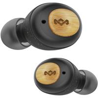 The House Of Marley CHAMPIONTWSBK Headset Draadloos In-ear Muziek USB Type-C Bluetooth Zwart, Hout
