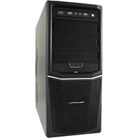 LC-Power Pro -924B Midi-Tower PC-behuizing met 420 W (3x 5.25 extern / 4 x 3.5 interne/USB 3.0)
