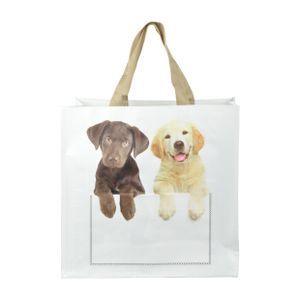 Hoppe Shoppingbag kiekeboe hond / kat assorti