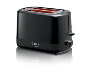 Bosch TAT3A113 Broodrooster 2 Sneden CompactClass - Zwart