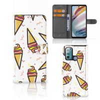 Motorola Moto G60 Book Cover Icecream