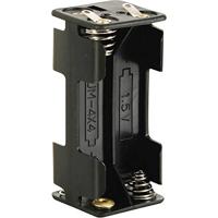 VELLEMAN - BH443D batterijhouder voor 4 x UM 4L microcel AAA soldeeraansluiting 240081