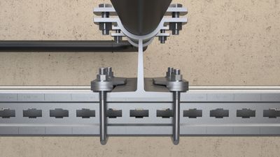 Fischer 547854 bevestigingsframe voor loodgieterswerk Steun
