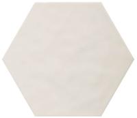 Jabo Vodevil hexagon wandtegel ivory 17.5x17.5
