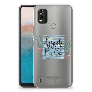 Nokia C21 Plus Telefoonhoesje met Naam Boho Beach