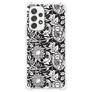 Samsung Galaxy A53 5G Case Black Flowers