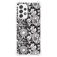 Samsung Galaxy A53 5G Case Black Flowers