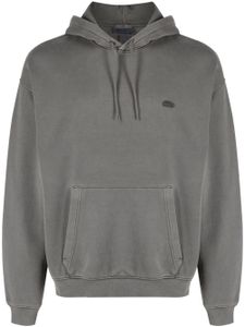 Lacoste hoodie en coton à patch logo - Gris