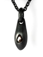 Parts of Four collier Chrysalis à pendentif - Noir