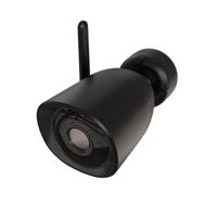 Calex Slimme Bewakingscamera voor Buiten - Smart Beveiligingscamera met 2-Weg Audio - Outdoor IP Camera - 2K - Zwart
