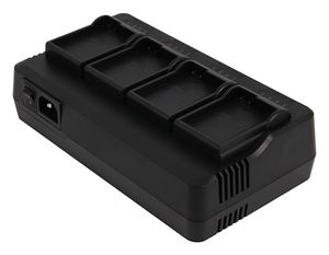 Professionele oplader voor 4 accu's Nikon EN-EL15, EN-EL15b, EN-EL15c