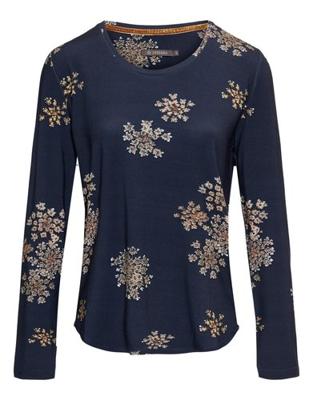 Essenza Essenza Waona Lauren Top Long Sleeve – Indigo blue
