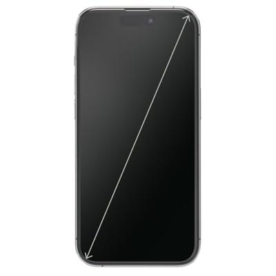 Hama Beschermglas voor mobiele telefoon D3O voor iPhone 16 Plus (displaybescherming, onbreekbaar, anti-vingerafdruk, glas met montagehulp, volledige bescherming 10H, case-friendly, krasbestendig,