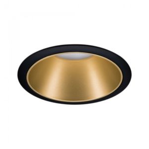 Paulmann 93395 PAULMANN LED-inbouwlamp GU10 Zwart (mat), Goud