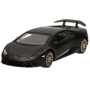 Modelauto Lamborghini Huracan Performante matzwart 1:43