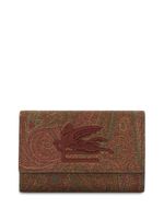 ETRO porte-clés à motif Pegaso en jacquard - Marron - thumbnail