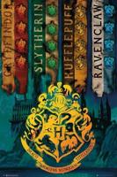 Harry Potter House Flags Poster 61x91.5cm