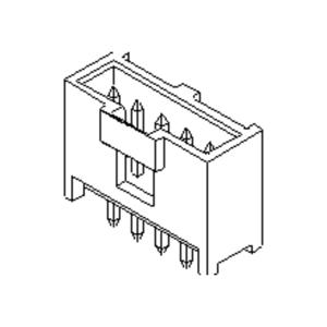 Molex 901361305 Male header, inbouw (standaard) Inhoud: 1 stuk(s) Tray