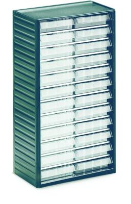 Treston 552-3 Werkplaatsmagazijn ESD (b x h x d) 310 x 550 x 180 mm Antraciet-grijs, Transparant 1 stuk(s) Treston 552-3 Werkplaatsmagazijn ESD (b x h x d) 310 x 550 x 180 mm Antraciet-grijs, Transparant 1 stuk(s)