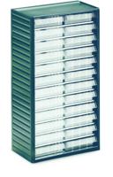 Treston 552-3 Werkplaatsmagazijn ESD (b x h x d) 310 x 550 x 180 mm Antraciet-grijs, Transparant 1 stuk(s)