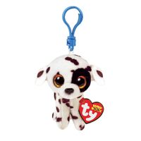 TY Beanie Boos Clip Knuffel Dalmatiër Luther 7 cm - thumbnail