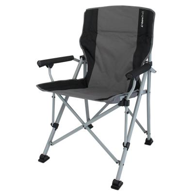 Eurotrail Bolzano Charcoal-Zwart Campingstoel Eurotrail Bolzano Charcoal-Zwart Campingstoel