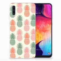 Samsung Galaxy A50 Siliconen Case Ananas