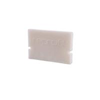 Reprofiel eindkap H-AU-01-12, 2 stuks, 18 mm, wit 979010
