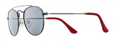 Solar zonnebril unisex cat.3 zwart/rood (JSL30590149)