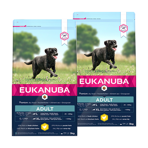 Eukanuba Adult Large Breed kip hondenvoer 2 x 15 kg