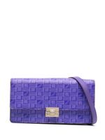 Moreau sac porté épaule monogrammé Gigi - Violet