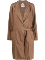 Maison Martin Margiela Pre-Owned trench à taille ceinturée (années 2000) - Marron