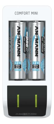 Ansmann Comfort Mini batterij-oplader Huishoudelijke batterij DC, USB