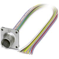 Phoenix Contact 1441736 Sensor/actuator inbouwconnector M12 Aantal polen: 17 Bus, inbouw 0.50 m 1 stuk(s) - thumbnail