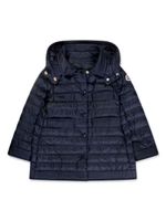 Moncler Enfant doudoune à logo appliqué - Bleu - thumbnail