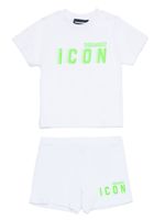 DSQUARED2 KIDS combinaison à imprimé Icon - Blanc