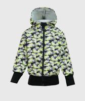 Waterproof Softshell Hoodie Camouflage Grey And Green