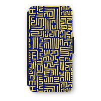 Majorelle Blue Print: iPhone 8 Plus Flip Hoesje