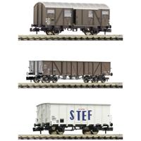 Fleischmann 880904 N 3-delige set goederenwagens van de SNCF - thumbnail