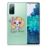 Silicone Back Case Samsung Galaxy S20 FE Boho Skull