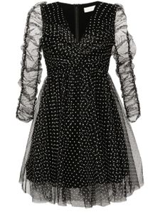 ZIMMERMANN robe courte en tulle - Noir