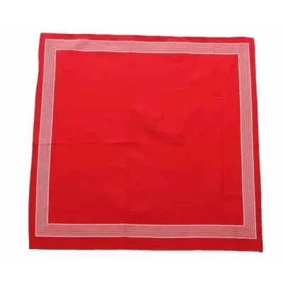 Boerenzakdoek Rood uni 55 x 55 cm - Rode zakdoek - HRBZ41 - HRBZ41 - HRBZ41 - HRBZ41