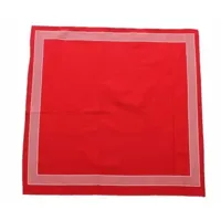 Boerenzakdoek Rood uni 55 x 55 cm - Rode zakdoek - HRBZ41 - HRBZ41 - HRBZ41 - HRBZ41