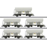 Märklin 046306 Zwenkdakwagen Tds van Armita Wagons Amsterdam B.V., set van 5 stuks