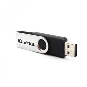 xlyne Swing SWG USB flash drive 64 GB USB Type-A 2.0 Zwart, Zilver