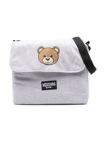 Moschino Kids sac à langer à imprimé Teddy Bear - Gris - thumbnail