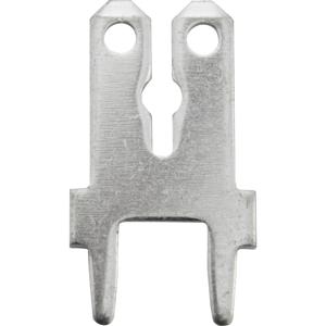 Vogt Verbindungstechnik 3866C.68 Plug-tong Insteekbreedte: 6.3 mm Insteekdikte: 0.8 mm 180 ° Ongeïsoleerd Metaal 1 stuk(s)