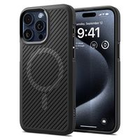 iPhone 15 Pro Spigen Core Armor MagSafe TPU Case - Black - thumbnail