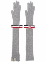 Thom Browne gants à détail de nœud - Gris - thumbnail