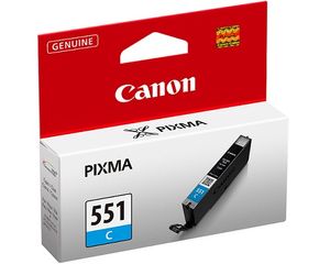 Canon CLI-551 C inktcartridge 1 stuk(s) Origineel Normaal rendement Foto cyaan